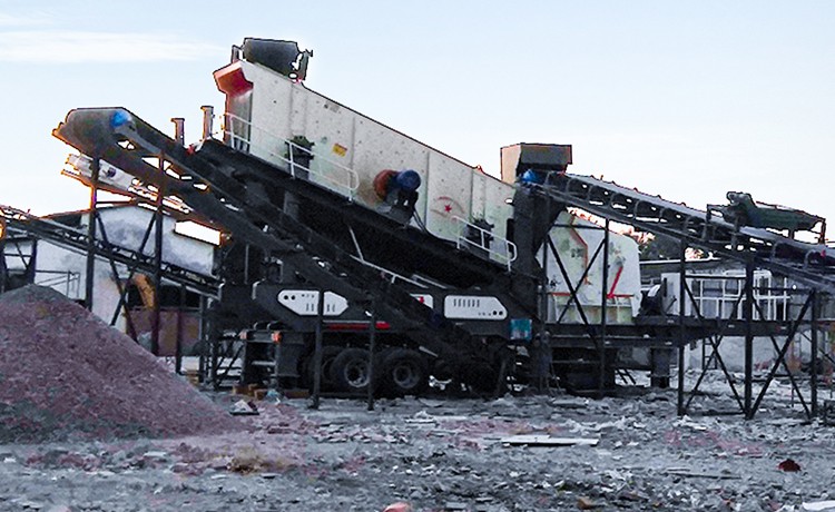 MTF Wheel Type Mobile Crushing And Screening Station